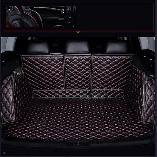 GZCSsm Coche Alfombrillas Maletero, para Audi Q3 2019-2024 (Upper) Tronco Bandeja Protectora Funda,D