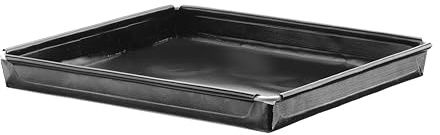 HENDI Backblech, für HENDI SPEEDOVEN X90 (281260), PTFE Antihaftbeschichtung, verstärkt, temperaturbeständig bis 260°C, Ofenblech, Hochgeschwindigkeits-Backblech, 290x290x(H)20mm, Edelstahl