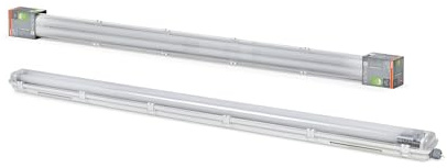 Osram SUBMARINE® NATURE LOOP Feuchtraum-Leuchte mit LED-Röhre, weiß, 40W, 4600lm, kaltweiß, staubdicht, strahlwassergeschützt, 40.000 Stunden, energiesparend, Tageslichtsensor, Bewegungsmelder