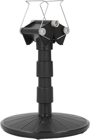 ciciglow Spray Paint Turntable Stand, Adjustable Height ABS Spray Painting Turntable Stand for Model Cars Tanks Airplanes, with Adjustable Springs and Elevated Design