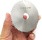 NovelLife 80X0.8mm 60T HSS Circular Saw Blade Woodworking Mini Hobby Table Saw Replacement Parts for Plastic PVC Cutting