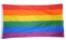 Hemore Drapeau de l'arc-en-Ciel 5x3ft / 150x90cm Drapeaux Drapeau Gay et lesbien Drapeau LGBT