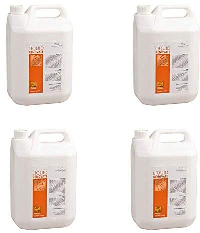 We Can Source It Ltd - Liquid Renovate Cleaner for Glasswares and Crockery - Liquid Cleaner Container - 4 x 5 Litre