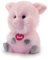 Trudi Fluffy Schwein Plüschtier Weihnachts- und Geburtstagsgeschenk | 15x20x10cm | S | Fluffies | Modell 29196