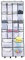 SIOLOME Over The Door Shoe Organizer, 16 Mesh Pockets Hanging Shoe Organizer+ 4 Large Mesh Storage Shoe Rack Holder with 4 Hooks for Bathroom, Bedroom, Closet (21.6 X 62 in)