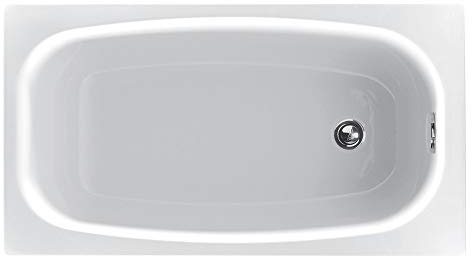 Uno Bathroom Standard Acrylic Space Saver Single Ended Bath Bathtub – 1200 x 700mm