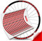 Kit Pegatinas Bicicleta Stickers LLANTA Mavic Crossmax Pro Carbon 29'' MTB BTT B (Rojo Reflectante)