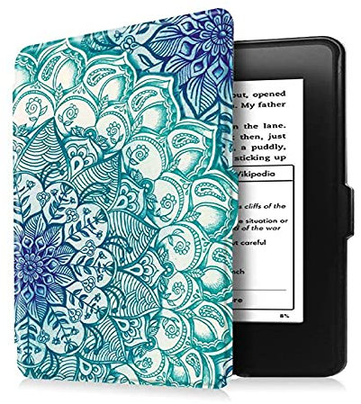 CCOO Étui étanche pour Kindle Oasis avec fonction de mise en veille automatique uniquement compatible avec Kindle Oasis 7 (10ème génération, 2019 et 9ème génération, 2017), 55 motifs