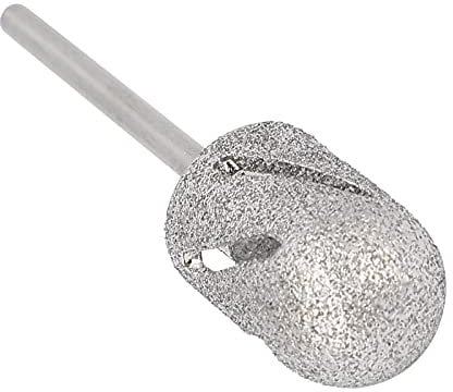 Nail Mill Bits, Professional Foot Calluses Grinding Polishing Head Portable Pedicure Nail Drill Bit, Remove Gel Acrylic Cuticle Nail File Bit for Manicure Pedicure(Medium fine sand)