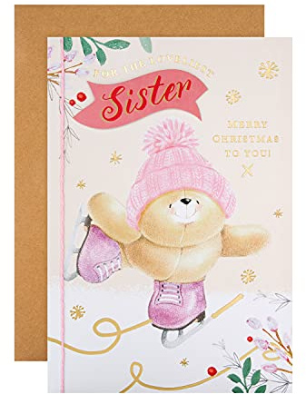 Hallmark Weihnachtskarte für Schwester