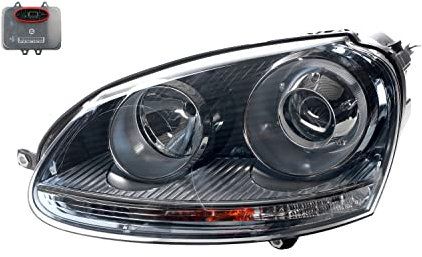 Johns, Scheinwerfer passend für VW Jetta 1KM 08/05-12/10 Xenon D2S/H7 links + Steuerg.