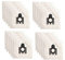 Recamania Borsa aspirapolvere Compatibile con Miele FJM 3D Efficiency 9917710 Tipo MSM 18 con filtro (20 pezzi)