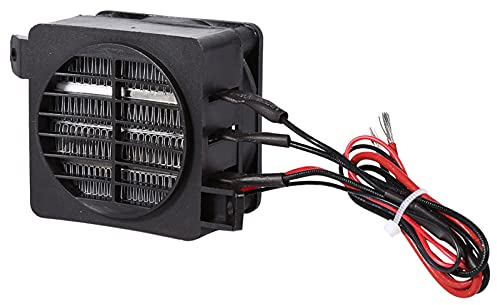 Jadeshay Heizung, Lufterhitzer 100 W 12V Energiesparend PTC-Autoventilator Heizelement mit Konstanter Temperatur Heizelemente für Ventilatoren Heizung Luftbefeuchter Klimaanlage