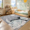 SIMPEX KinderTeppich, Dinosaurier Design, Teppich Blau, 200 x 290 cm, Teppich für Kinder, Teppich Kinderzimmer