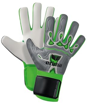 Erima Unisex Jugend Flex-Ray New Talent 2.0 Torwarthandschuh (7222401), grau/green, 5