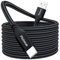 USB C Kabel 6M, Extra Lang USB C Ladekabel Nylon Geflochtenes PS5 Controller Ladekabel USB Typ C Kable für Samsung Galaxy S22 S21 S20 S10 S8 Note 10 9 8,PS5, HUAWEI P30 P20,LG V30 V20（schwarz）