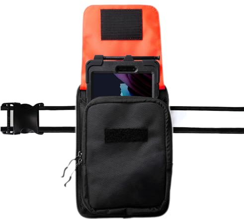 B2Bworkplace Holster - 8 Zoll große Tablet Tasche Kompatibel mit Samsung Galaxy Tab Active 3 und Active 5