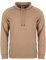 Roadsign Australia Herren Sweatshirt mit tollem Stehkragen, Kordelzug & Detail Roadsignauf dem linken Arm braun | 3XL