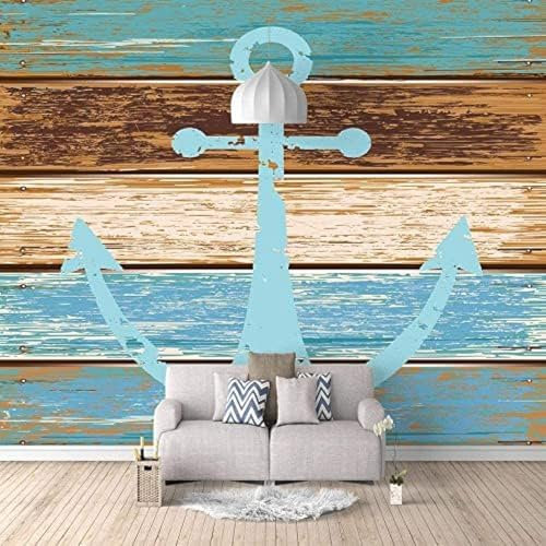 XLMING Farbige Holzdübel 3D Tapete Wohnzimmer Sofa Schlafzimmer Esszimmer Home Dekoration Wand-250cm×170cm