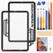Atwist iPad Mini 6 2021 Replacement Screen - Digitizer for iPad Mini6 6th Generation A2568 Touch Glass for iPad Mini 6 Touch Screen Panel Repair Parts Kit (Black, Not LCD)
