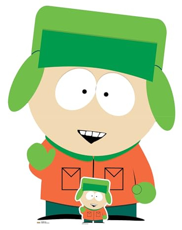 Star Cutouts SC4694 South Park Kyle Cardboard Cutout (91cm) – Smart, Loyal Friend Display for Bedrooms, Gaming Rooms & Collectors
