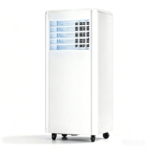 Condizionatore Portatile Smart Con Telecomando, Unità Da 10.000 BTU Per Raffrescare 32 M², Funzione 3-in-1 Deumidificatore, Ventilatore E Raffrescamento, Kit Per Finestra Incluso