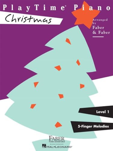 Playtime Piano Christmas Level One Five Finger Melodies Pf: Level 1 : 5-Finger Melodies