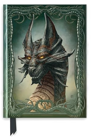 Beyit: Black Dragon (Foiled Journal) (Flame Tree Notebooks)