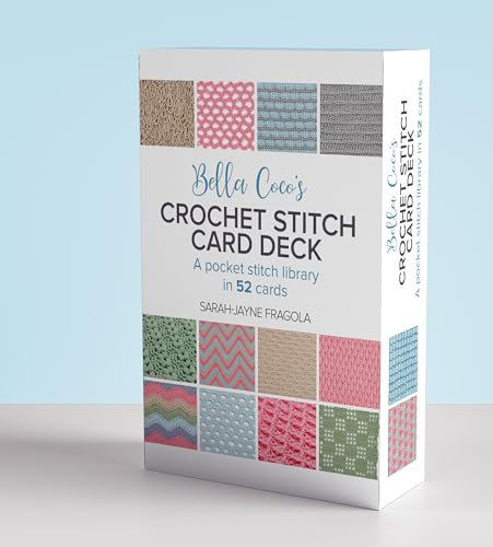 Bella Coco’s Crochet Stitch Card Deck: A Pocket Stitch Library in 52 Cards (Craft Card Decks)