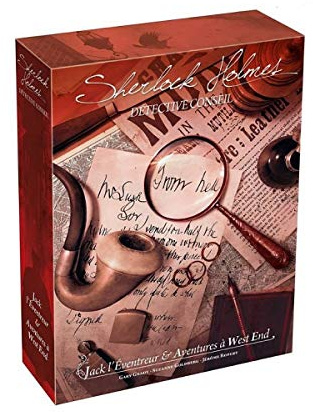 'Asmodee – scshjw01fr – Sherlock Holmes Jack der Ripper – Abenteuer zu West End, Französische Ausgabe