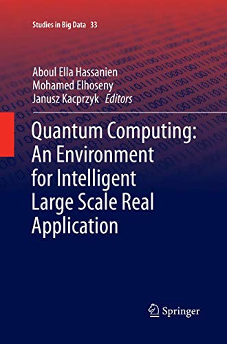 Quantum Computing:An Environment for Intelligent Large Scale Real Application: 33 (Studies in Big Data, 33)