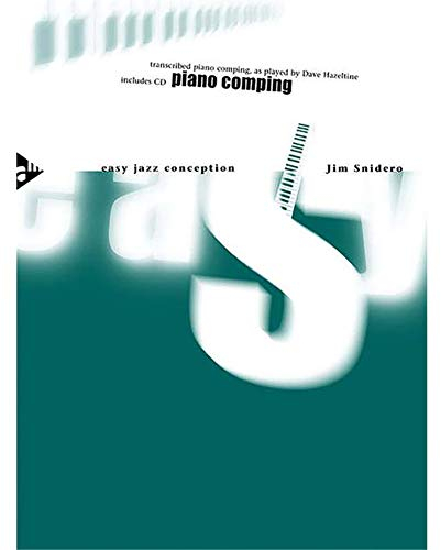 Easy Jazz Conception Piano Comping: transcribed and edited piano comping as played by David Hazeltine. Klavier. Lehrbuch.