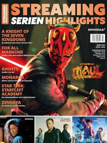 STREAMING SERIEN HIGHLIGHTS: Ausgabe April 2026 (#332)