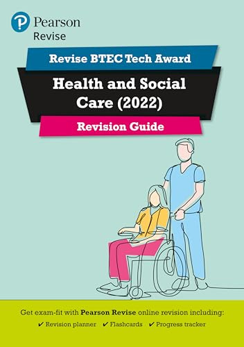 Pearson REVISE BTEC 2022 Tech Award Health and Social Care Revision Guide inc online edition - for 2026, 2027 exams