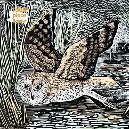 Adult Jigsaw Angela Harding: Marsh Owl: 1000 piece jigsaw (1000-piece jigsaws)