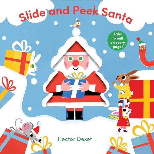 Slide and Peek Santa: A Push-And-Pull Christmas Book