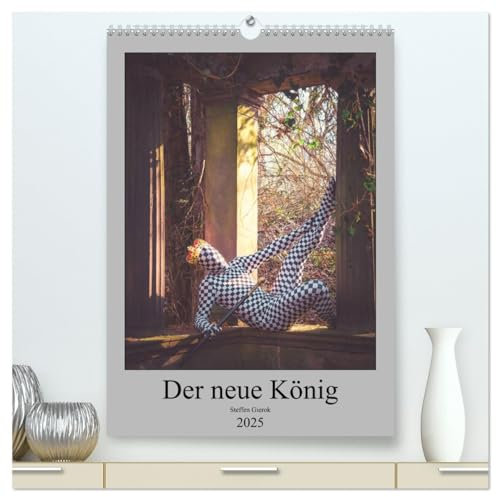 Der neue König (hochwertiger Premium Wandkalender 2025 DIN A2 hoch), Kunstdruck in Hochglanz