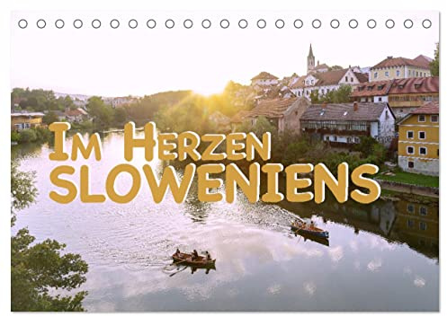 Im Herzen Sloweniens (Tischkalender 2026 DIN A5 quer), CALVENDO Monatskalender: Hanna Wagner zeigt Monat für Monat die schönsten Seiten Zentral-Sloweniens. (CALVENDO Orte)