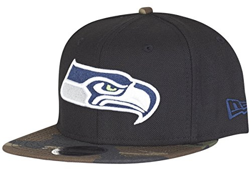 New Era Snapback Cap - Wood CAMO Seattle Seahawks