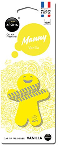 Aroma Car Lufterfrischer Manny Vanille Clip-on, Vanille, Auto-Interieur