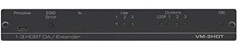 Vivitek Kramer 10-8048901090 HDMI-Verteiler 1:3, HDBaseT, 4K/60 UHD