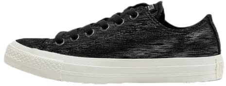 Converse Women's CTAS Ox Fitness Shoes, Multicolour (Black/Metallic Black/Egret 001), 6 UK