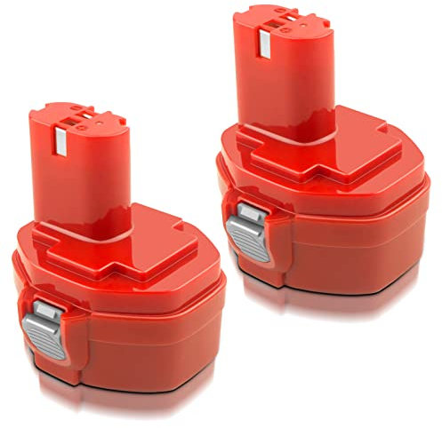 2X ADVNOVO 14.4V 3.5Ah Ni-MH Batterie pour Makita PA14 1420 1422 1433 1434 1435 1435F 192600-1 193985-8 192699 193157-5 193158-3 Makita 1051D 4033D 5094D 6280D 8280D JR140D ML140 UB140D