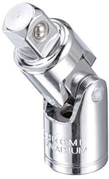 sourcing map 1/2 Inch Drive Universal Joint Socket Coupling Steering Connector Adapter, Cr-V
