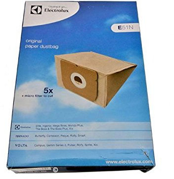 Scatola di 4 sacchetti per aspirapolvere + 1 filtro (51857-48663) 9002565449 Tornado