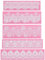 Spitzen-Silikonmatte, 5 Stück, für Zuckerspitzen, Fondant, Spitze, Fondant, Kuchen, Spitzenform, Fondant, Werkzeug, Kuchendekoration, Spitzenmuster, Blumenmuster, Formen für Zucker, Bastelzubehör