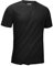KEFITEVD UV Schutz Shirt Herren Kurzarm Rashguard Leicht Atmungsaktiv Laufshirt Outdoor Funktionsshirt Männer Sport Oberteil Schwarz 3XL