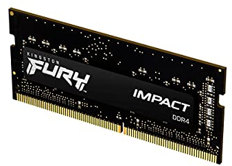 Kingston FURY Impact 16 GB 3200MHz DDR4 CL20 Laptop Memory Single Module KF432S20IB/16