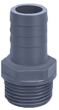 Connecteur de tuyau à filetage externe en PVC (G1 x 30 mm)