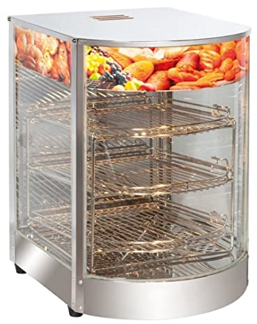 Stalwart DA-FW1P Commercial Hot Display Food Warmer Countertop